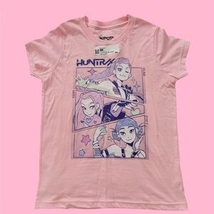 kpop demon hunters HUNTR/X kids t shirt